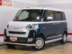 ムーヴキャンバス 中古車 ストライプスＧ　４ＷＤ　９インチディスプレイオーディオ装着パノラマモニター装着　届出済未走行車