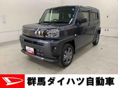 タフト 中古車 Ｇターボ　ダーククロムベンチャー　４ＷＤ　走行４２４キロＬＥＤヘッドライト　運転席助手席シートヒーター　ガラスルーフ　オートライト　プッシュボタンスタート　バックカメラ　アイドリングストップ　オートエアコン　スマートアシスト　電動格納式ドアミラー