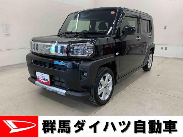 タフトＧターボ　クロムベンチャー　２ＷＤ　走行３７７６０キロＬＥＤヘッドライト　プッシュボタンスタート　キーフリー　シートヒーター　オートライト　電動パーキングブレーキ　ガラスルーフ　アイドリングストップ　スマートアシスト　オートエアコン　バックカメラ（群馬県）の中古車