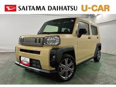 タフト 中古車 Ｇターボ　ダーククロムベンチャー　走行８９５６キロ／マット１年保証距離無制限　走行距離８９５６キロ　純正マット　サイドエアバッグ　ＬＥＤヘッドランプ　アイドリングストップ　シートヒーター　オート格納式ドアミラー　電動パーキングブレーキ