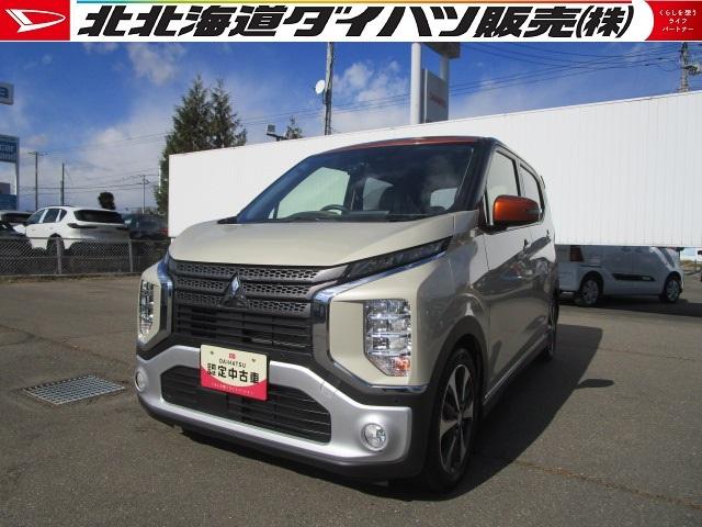 ｅＫクロスＴ２ＷＤ　カーナビ　夏冬タイヤ　リモコンエンジンスターター　ドライブレコーダー　ＬＥＤヘッドライト　オートライト　オートエアコン　アルミホイール（北海道）の中古車
