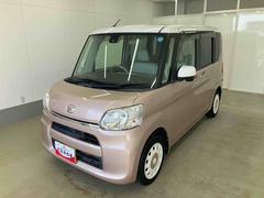 タント 中古車 Ｘ　ホワイトアクセントＳＡＩＩ衝突被害軽減ブレーキ　横滑り防止装置　アイドリングストップ　キーフリーシステム　オートエアコン　ホイールキャップ　ベンチシート　ナビ　バックカメラ　バイザー　マット　エアバッグ　電動格納式ドアミラー