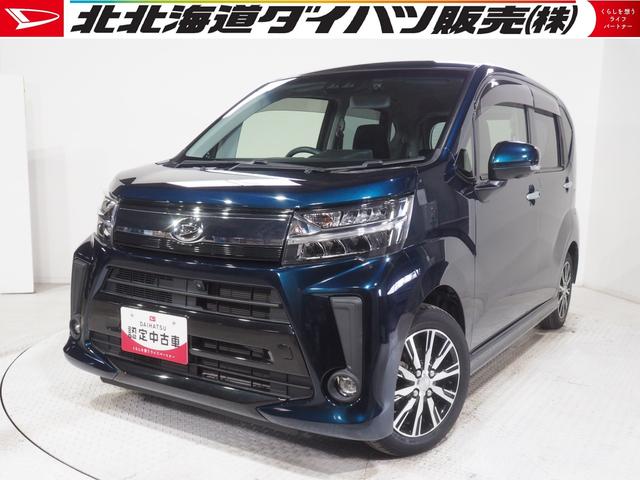 ムーヴカスタム XリミテッドII SAIIIダイハツ認定中古車 4WD 純正ナビ パノラマモニター リモコンエンジンスターター(北海道)の中古車