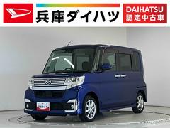 タント 中古車 カスタムＸ　ＳＡＩＩＩ　４ＷＤ　１オーナー　ＥＴＣ　両側電動４ＷＤ　１年保証　ワンオーナー　ＥＴＣ　両側電動スライドドア　リアコーナーセンサー　運転席シートヒーター　オートハイビーム　ＬＥＤヘッドライト　プッシュスタート　１４インチ純正アルミホイール