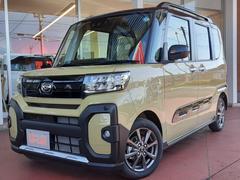タント 中古車 ファンクロスリミテッド　／両側電動スライドドア　純正マットワンオーナー　禁煙車　９インチスマホ連携ディスプレイオーディオ　運転席助手席パワースライドドア　ＬＥＤヘッドライト　ＬＥＤフォグランプ　ＵＳＢ・ＨＤＭＩソケット　純正アルミホイール　キーフリー