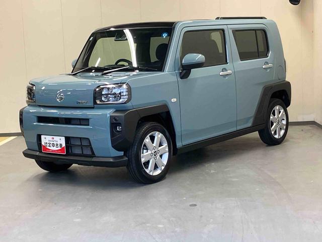 タフトＧディスプレイオーディオ　バックモニター　クルーズコントロール　シートヒーター　プッシュボタンスタート　キーフリー　電動パーキングブレーキ　ガラスルーフ　ＬＥＤ　スマートアシスト　１５インチアルミ（三重県）の中古車