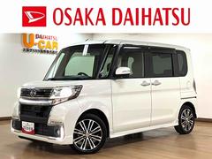 タント 中古車 カスタムＲＳ　トップエディションＳＡＩＩ　ターボエンジンターボエンジン・純正ナビゲーション・バックカメラ・ＥＴＣ車載器・両側電動スライドドア・ＬＥＤヘッドライト・オートライト・１５インチアルミホイール・衝突回避支援ブレーキ・誤発進抑制機能